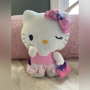 Rare Hello Kitty Pink Purse Vanity 11” Plush
